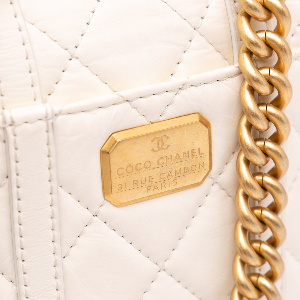 Pre-Loved Chanel Mini Aged Calfskin City School Flap - Picture 9 of 12